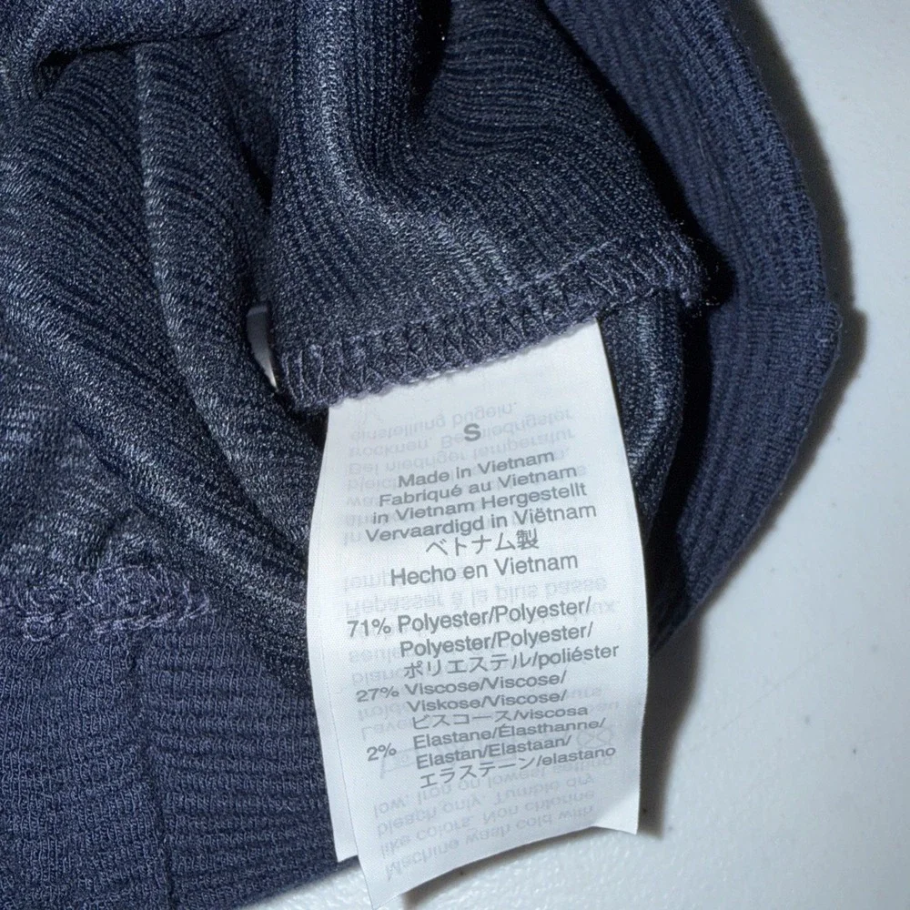 J crew  Sz Small Button-Front knit tank Tying Sleeveless  Navy Blue shirt office